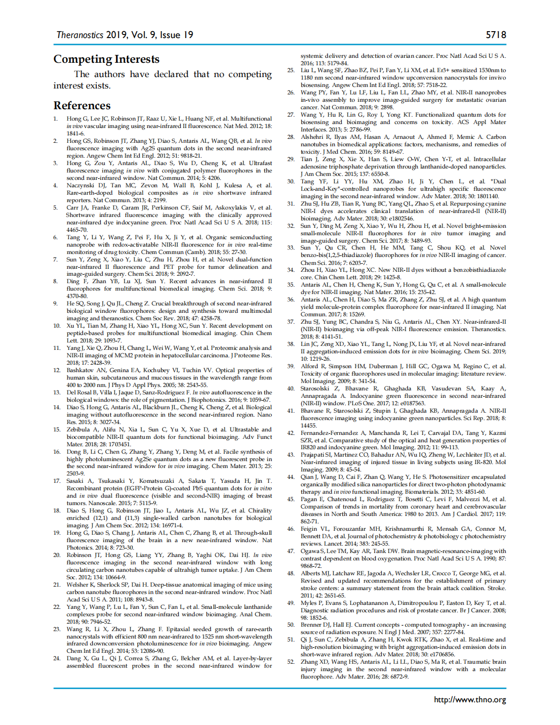 Excretable IR-820 for in vivo NIR-II fluorescence cerebrovascular imaging and photothermal therapy of subcutaneous tumor(圖13)